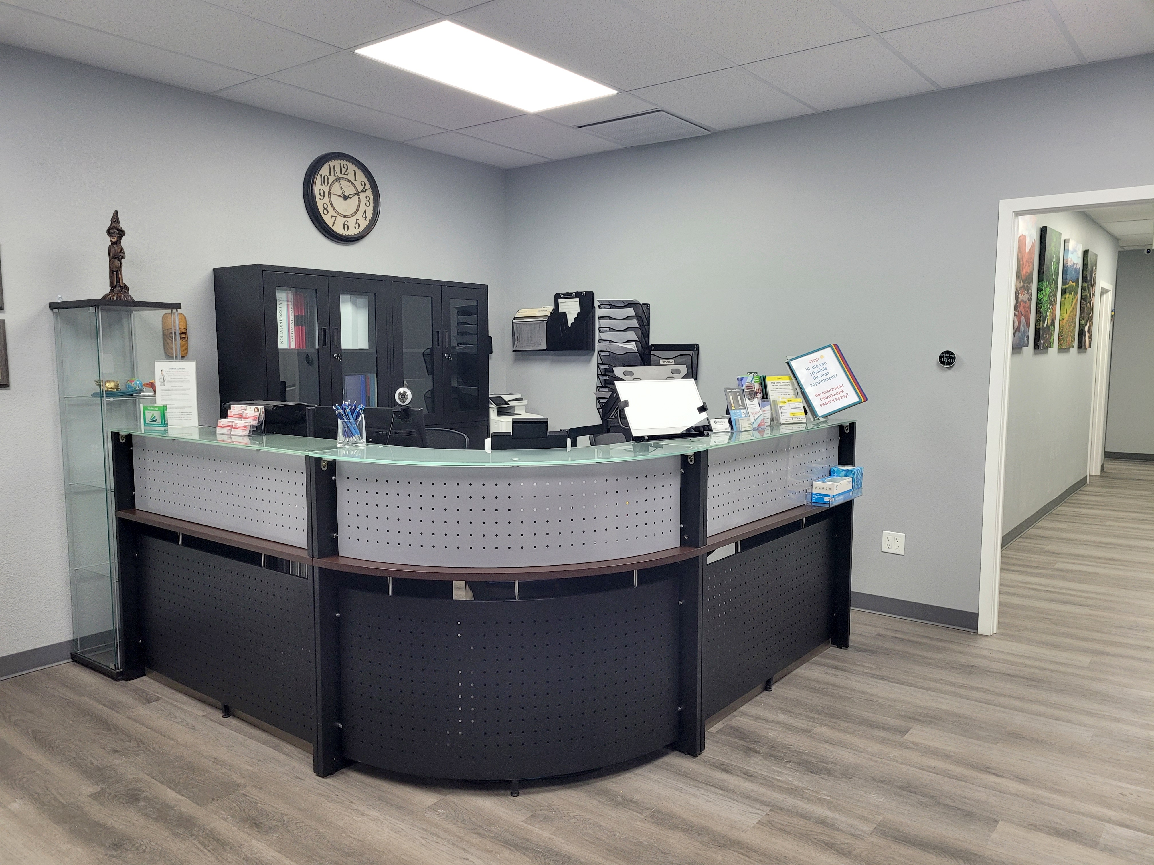 Nurse providing attentive care to a patient